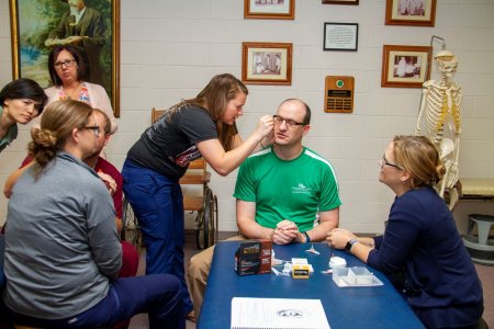 WVSOM Trains Health Workers in Ear Acupuncture Technique