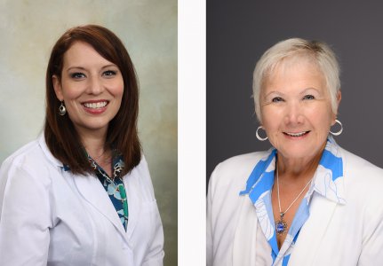 Lauren Miller, D.O., and Drema Hill, Ph.D.
