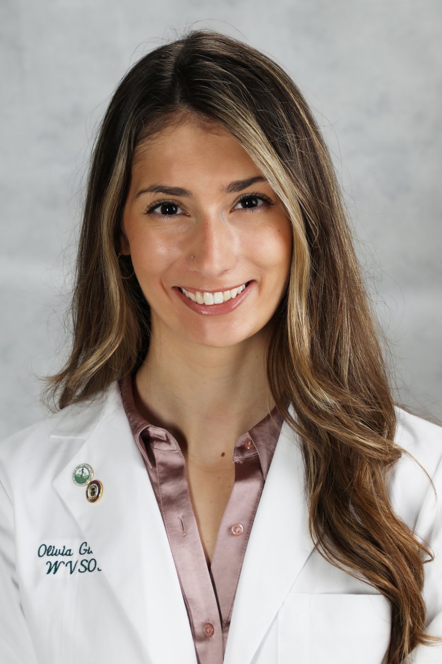 Olivia Giambra, a student in the West Virginia School of Osteopathic Medicine’s (WVSOM) Class of 2024.